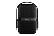 Festplatten - Extern - Silicon Power Armor A60 - Extern Festplatte - 2TB - Schwarz - SP020TBPHDA60S3A