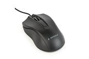 Maus - Gembird Wired optical mouse 3B-01 - Maus (Schwarz) - MUS-3B-01