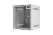Rack-Gehäuse - Lanberg WF10-2306-10S - 6U Wall-Mount Rack Cabinet (with Glass Door) - WF10-2306-10S
