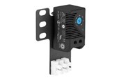 Rack-Gehäuse - Lanberg AK-1505-B Closed Loop Thermostat 10A for Rack Cabinets with 19" Ear and Terminal Block Black - AK-1505-B