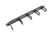 Rack-Gehäuse - Lanberg AK-1202-B - 1U - Cable Management Panel - AK-1202-B