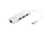 USB-Hubs - LevelOne USB-0504 - hub - 3 ports USB-Hubs - 3 - Weiß - USB-0504
