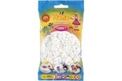 Kreativ-Spiele - Hama Ironing beads - White 1000 pcs - 207-01