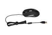 Maus - iBOX Aurora A-1 Optical Wired USB Mouse Gaming - Maus (Schwarz) - IMOGS9031