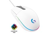 Maus - Logitech G203 LIGHTSYNC - White - Gaming Maus (Weiß mit RGB Licht) - 910-005797