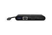 Dockingstationen - Belkin USB-C Multimedia Adapter - HDMI/VGA/GigE - AVC005BTBK