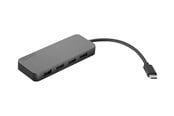 USB-Hubs - Lenovo USB-C to 4 Port USB-A Hub - hub - 4 ports USB-Hubs - USB 3.2 - 4 - Grau - 4X90X21427