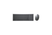 Tastaturen - Dell Pro Plus Compact Keyboard and Mouse US International (QWERTY) - Tastatur & Maus Set - Grau - 580-AIWM