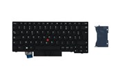 Tastaturen - Lenovo - notebook replacement keyboard - with Trackpoint - France - black - Portable Keyboard - Ersatz - Französisch - Schwarz - 01YP011