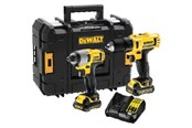 Haus & Garten - Dewalt 18V XR Brushless Twin Kit - 2 x 2Ah - DCK2062D2T-QW