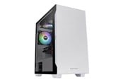 Gehäuse - Thermaltake S100 TG Snow - Gehäuse - Tower - Weiß - CA-1Q9-00S6WN-00