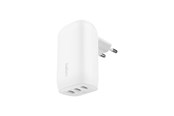 Handys - Adapter und Ladegeräte - Belkin BoostCharge 3 Port USB-C Charger with PPS 67W - WCC002vfWH