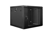 Rack-Gehäuse - Lanberg WF01-6609-10B - 9U - Wall Mount Rack Cabinet - WF01-6609-10B