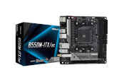Mainboard - ASRock B550M-ITX/AC Mainboard - AMD B550 - AMD AM4 socket - DDR4 RAM - Mini-ITX - 90-MXBDH0-A0UAYZ