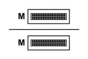 Netzwerk - Kabel - Lenovo 100GBase-CU direct attach cable - 3 m - 3m - 7Z57A03562