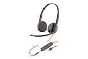 Kopfhörer/Headsets - Poly Blackwire C3225 Stereo USB-A - 209747-201