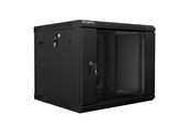 Rack-Gehäuse - Lanberg WF02-6609-10B - 9U - Wall Mount Rack Cabinet - WF02-6609-10B