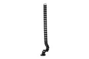 Kabelkanal / Kabelschlauch - Deltaco Office Spine Cable Organizer & Hider black - DELO-0203