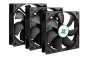 Gehäuselüfter - Inter-Tech Lüfter 120*120*25 IPC Fan Set 3xLüfter - Gehäuselüfter - 120mm - Schwarz - 88887289