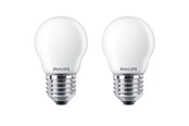 LED-Birnen - Philips LED-Lampe Classic Candle 4.3W/827 (40W) Frosted 2-pack E27 - 929001345757