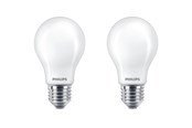 LED-Birnen - Philips LED-Lampe Classic Standard 7W/827 (60W) Frosted 2-pack E27 - 929001243067