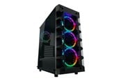 Gehäuse - LC Power Gaming 709B Solar_System_X - Gehäuse - Tower - Schwarz - LC-709B-ON