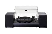 Plattenspieler - Lenco LS-300WD - Record Player with Bluetooth® and two separate speakers - Black - Plattenspieler Schwarz - LS-300BLACK