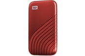 SSD - SANDISK WD My Passport SSD - 2TB - Rot - Extern SSD - WDBAGF0020BRD-WESN