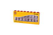 Kinderzimmer - LEGO Minifiguren-Schaukasten für 16 minifiguren, rot - RC40660001
