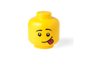 Kinderzimmer - LEGO Aufbewahrungskopf Groß,  Gelb, Komisch - 40321726