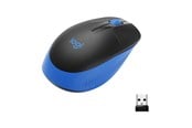 Maus - Logitech M190 Full-size Wireless Optical PC Mouse - Blue - Maus (Blau) - 910-005907