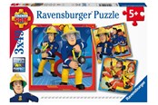 Puzzle - Ravensburger Fireman Sam To The Rescue! 3x49p - 50772