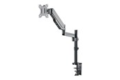 Monitorhalterung - IC INTRACOM Manhattan Monitor Desk Mount (clamp & grommet) 1 screen 3 pivots (full motion) 10-32" Vesa 75x75 to 100x100mm Gas Spring Max 8kg Black - 461580