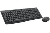 Tastaturen - Logitech MK295 Silent Wireless Combo - Graphite - DE - Tastatur & Maus Set - Deutsch - Schwarz - 920-009794