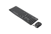 Tastaturen - Logitech MK295 Silent Wireless Combo - US - Tastatur & Maus Set - Universal - Schwarz - 920-009800