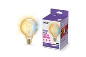 Smart-Home - WiZ Tunable G95 E27 Amber Smart Filament Bulb - Dimmable warm-to-cold White LED - 929003018322