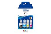 Druckerzubehör - Tinte & Toner - Epson 102 EcoTank - 4-colour Multipack (Black Yellow Cyan Magenta) Ink - C13T03R640