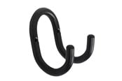 Halterungen & Scharniere  - Home>it Hat hook double A3 - black - 10013