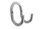 Halterungen & Scharniere  - Home>it Coat hook double A3 - satin - 10015
