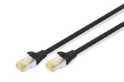 Netzwerk - Kabel - DIGITUS CAT 6A S-FTP patch cord - 10m - Schwarz - 10m - DK-1644-A-100/BL