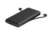 Powerbank (Akku) - Belkin 10K PD Power Bank with Integrated Cables Powerbank (Akku) - schwarz - 10000 mAh - BPB006BTBLK