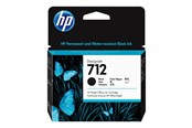 Druckerzubehör - Tinte & Toner - HP 712 / 3ED71A Black Ink 80ml - 3ED71A
