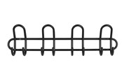 Halterungen & Scharniere  - Home>it Coat rack C4 4-peg - black - 12194