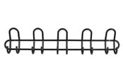 Halterungen & Scharniere  - Home>it Coat rack C5 5-peg - black - 12204