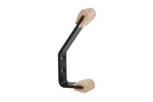 Halterungen & Scharniere  - Home>it Beechwood peg – black - 12706