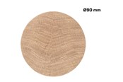 Halterungen & Scharniere  - Home>it Wooden peg Ø90 - Oak - 12806