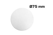 Halterungen & Scharniere  - Home>it Wooden knob Ø75 – white - 12812