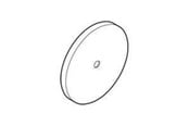 Schaltereinheiten - Lemvigh-Muller Cover for light fitting ø75 mm white - 414C7507