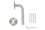 Halterungen & Scharniere  - Home>it Door handle 16mm L handle DESIGN - stainless steel - 13302