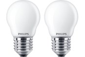 LED-Birnen - Philips LED-Lampe Classic Mini-ball 2.2W/827 (25W) Frosted 2-pack E27 - 929001345670